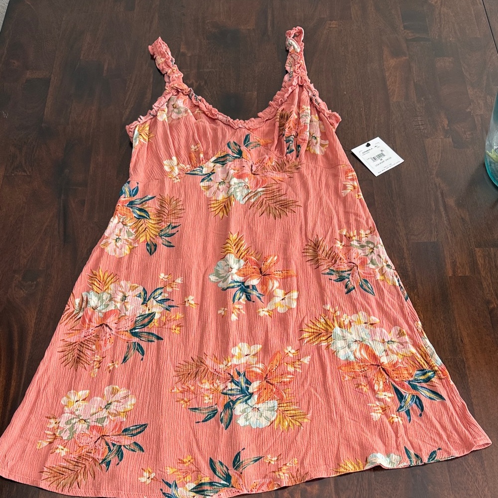 O'Neill Pink Floral Mini Dress